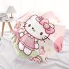 Hello Kitty,Pink Theme Automatic Folding Umbrella-Simple 8-Rib Design, Bright Cartoon Pattern, Durable Iron Frame, Suitable For Travel, Outd
