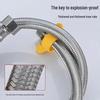 Lingrushan 304 Stainless Steel Braided Hose for Bathroom/Toilet