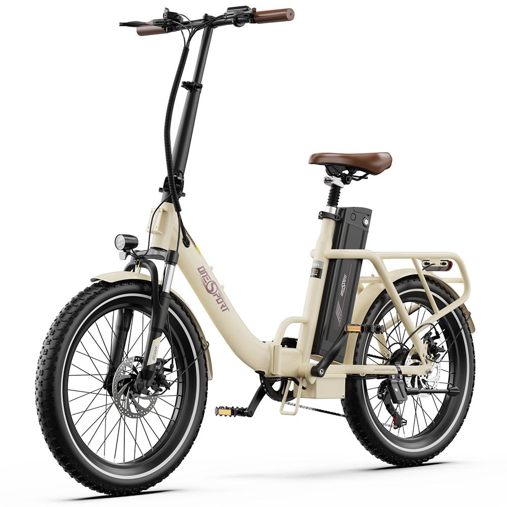 Skládací elektrokolo ONESPORT 20" 250W motor Maximální rychlost 25 km/h 48V 17AH Maximální dojezd 120 km Nosnost 150 kg OT16