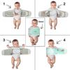 Baby Belly Band Sleeping Bag Anti Startle Cotton Elastic Adjustable All Season