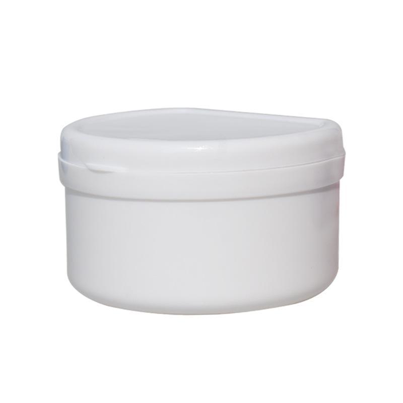Multi Color Denture Bath Case Leak Proof Lid And Drain Basket For Retainer Storage Oral Care Travel