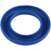 Sewing Bobbins Storage Box Silicone Rubber Round Ring Compact Lightweight Sewing Case Container Sewing Storage Tools (Blue)