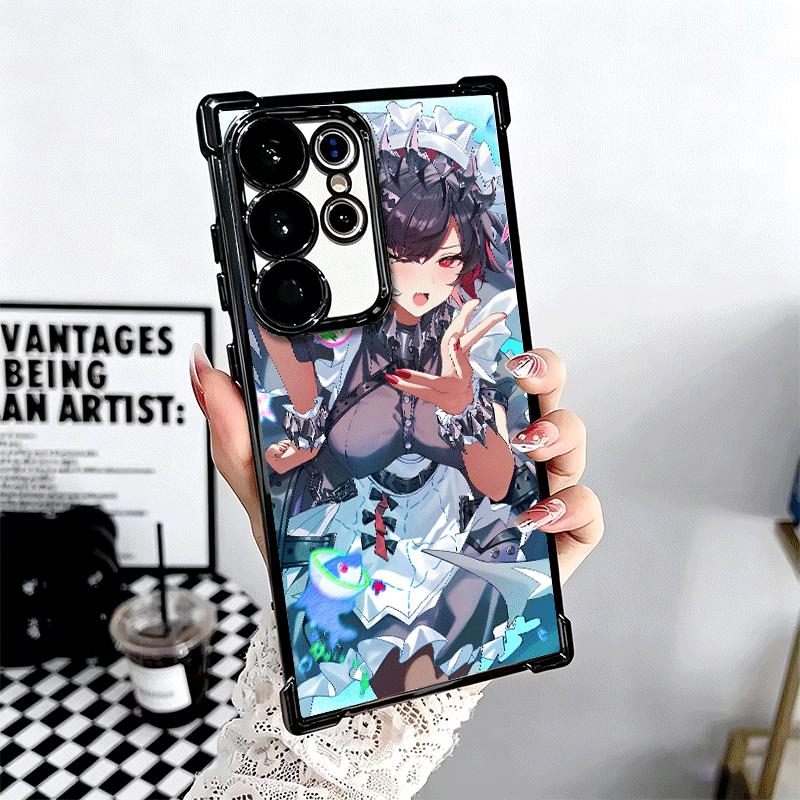 Zenless Zone Zero Ellen Joe Plating Phone Case For Samsung Galaxy S24 S25 FE S26 Edge S23 Ultra S22 S21 Plus S20 Anti-Fall Airab