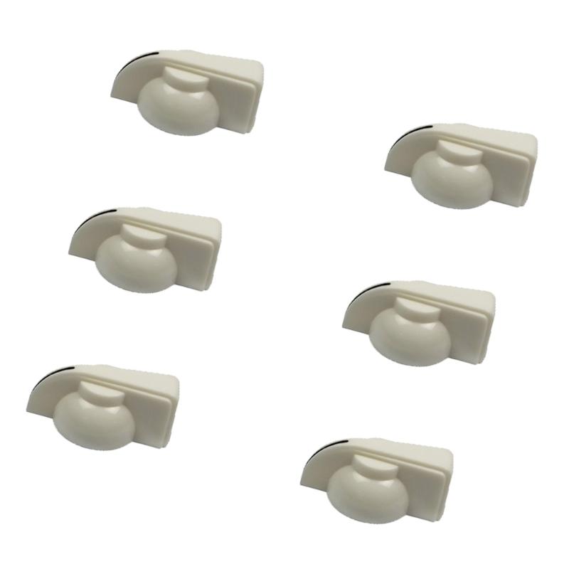 6Pcs Potentiometer Knob Caps Guitar Amplifier Effect Pedal Knobs Big Chicken Head Knobs Guitar Accessories Enduring