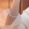 Open Bell Orchid Safety Bracelet Safety Blessing Bell Adjustable Light Luxury Niche Exquisite High Sense Design
