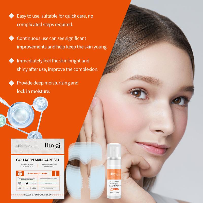 Soluble Collagen for Face Anti Aging Lifting Firming Fine Line Removal and Long Lasting Nourishment at Home