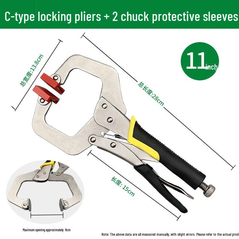 90° Right Angle Quick Clamp for Woodworking and Cabinet Assembly