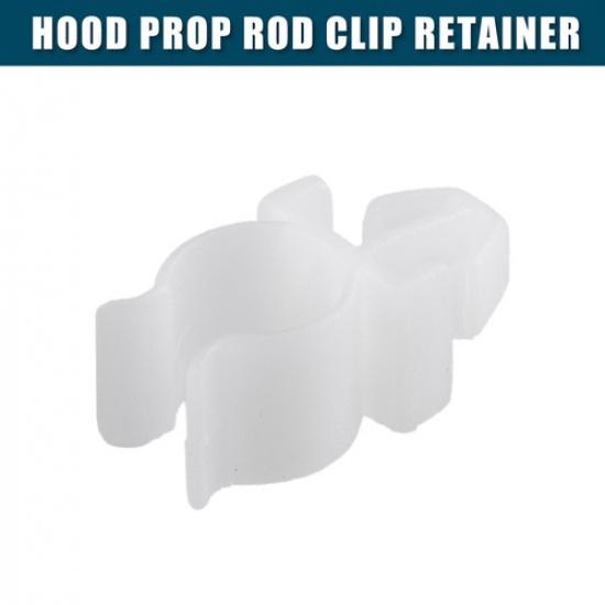 Motorhaubenstützstangen-Clip Halter Einzeln für INFINITI QX4 1997-2001 Weiß