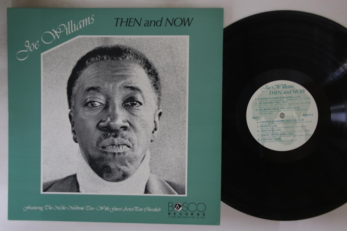 

LP Record JOE WILLIAMS - Then And Now BOSCO6 BOSCO 1984 US Jazz Used
