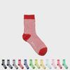 [Select Color][12 Colors] Work#1 / Check Pattern Fashion Socks