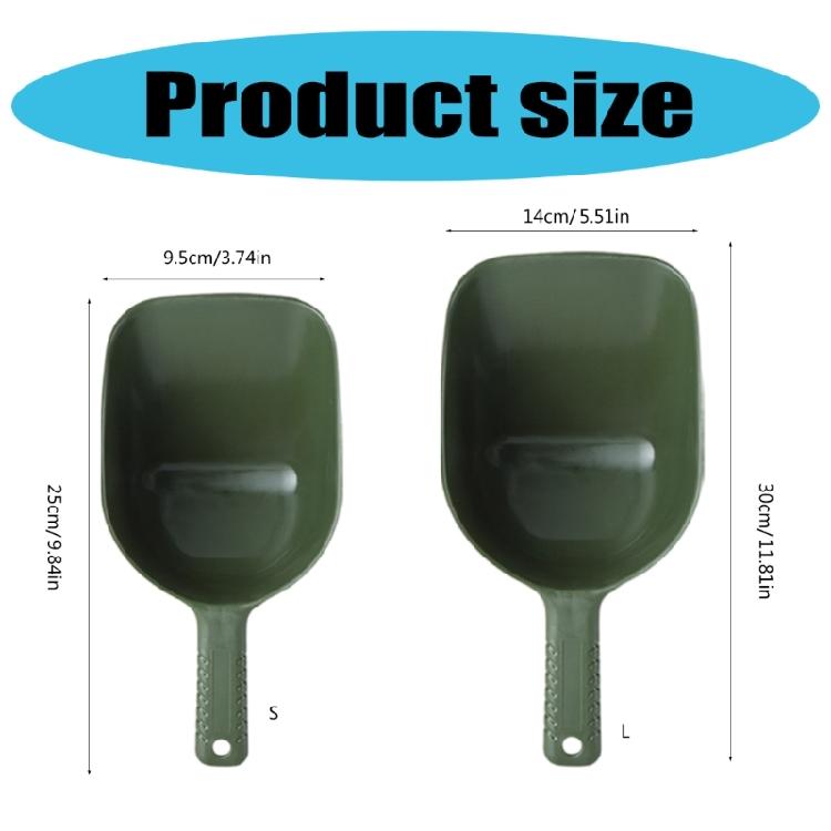 Fishing Lures Spoon Portable Fishing Baiting Throwing Spoon for Feeding Particles Boilies Casting Baits Shovel