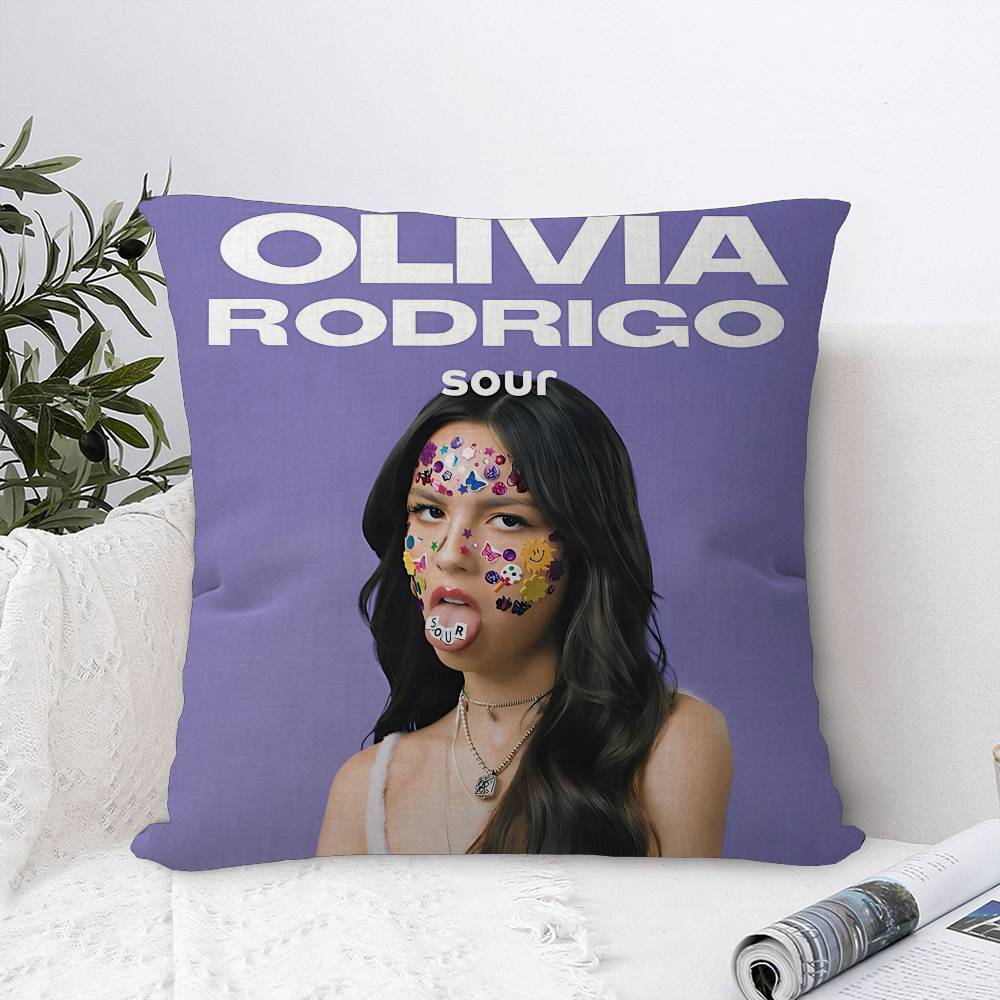 Singer OOlivias Cool RRodrigos Decorative Room Aesthetics Pillow Case Home Decor Bedroom Sofa Bed Couch Pillow Cover x