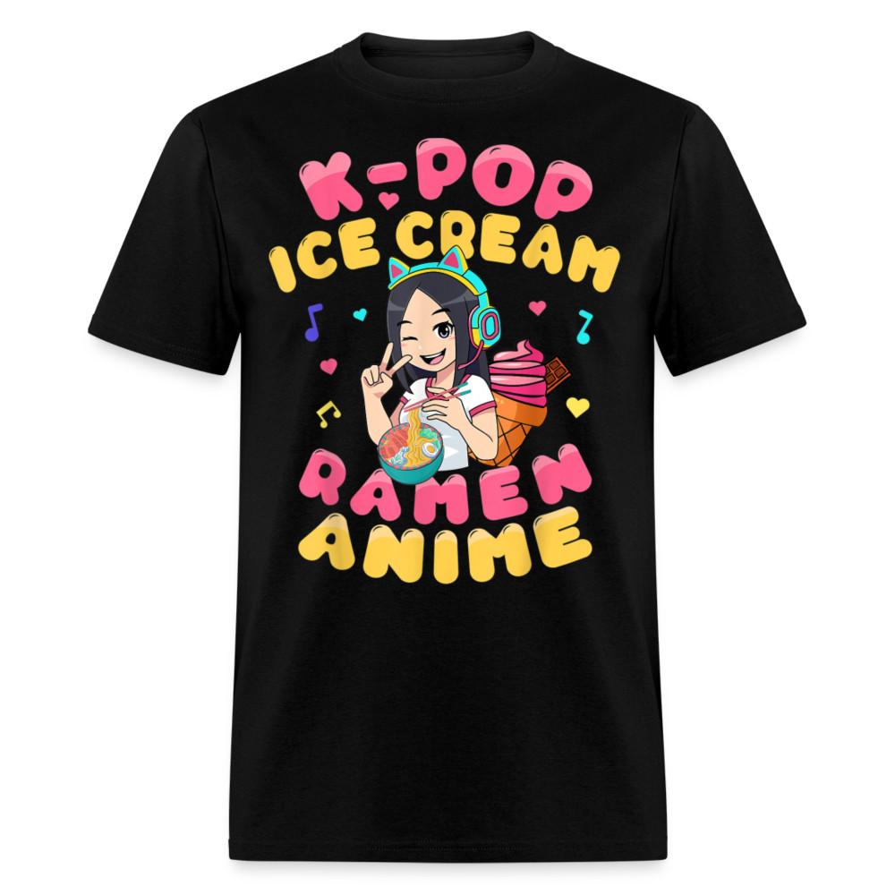 

K-Pop Ice Cream Ramen Cute Korean shirt for Anime KPOP Music Fans T-Shirt 2XL