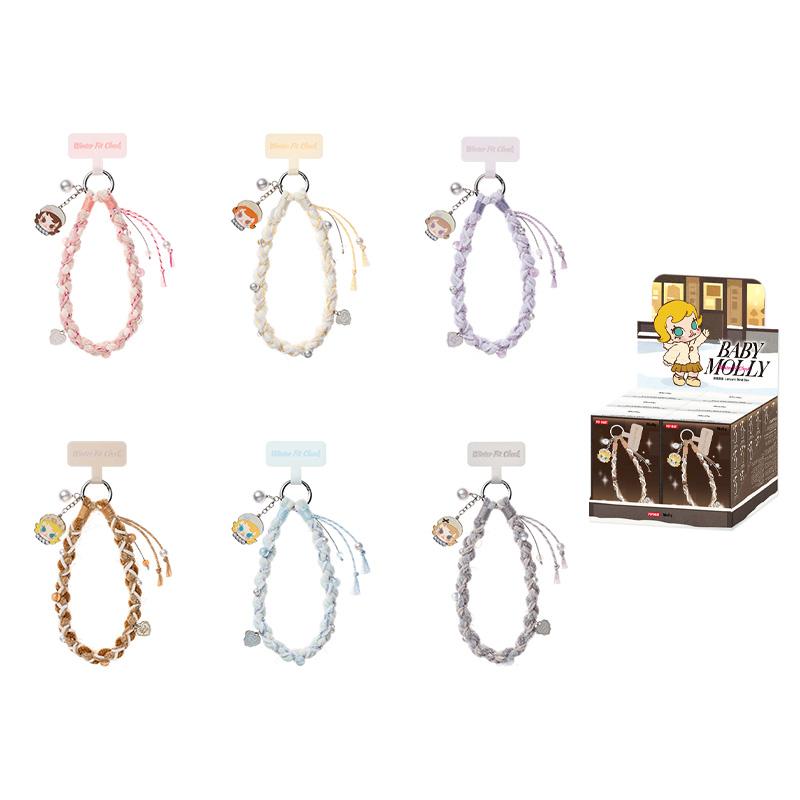 POP MART Baby Molly's Active Winter Guide Chain Trendy Mystery Boxes Single Mystery Box/Full Box 6 Pcs PPMT-2512-0031