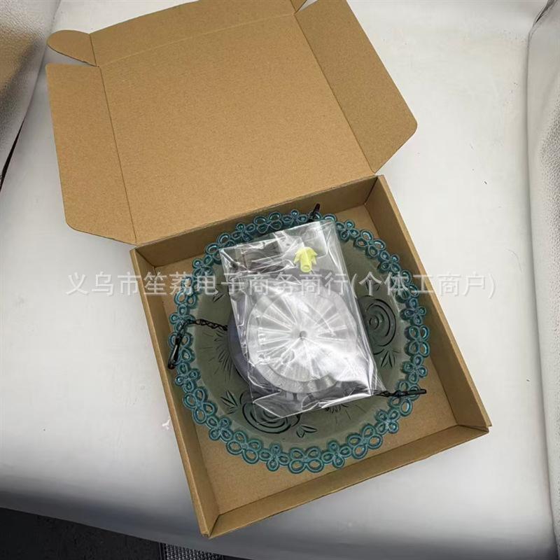 Solar Cascade Hanging Bird Bath Fountain for Bird Feeding and Bathing, Outdoor Garden Hummingbird Feeder Tray