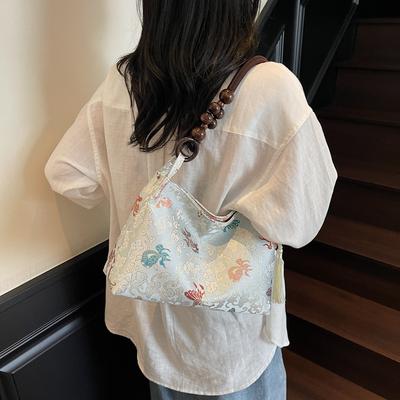 Handtasche Damentasche neue Mode bestickte Schultertasche Pendler vielseitige Tragetasche