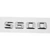 adrjhr1 For Mercedes Benz Modified 3D Car Letter Sticker Rear Trunk Tail Decorative Badge Emblem for Mercedes Benz S400 S420 S430 S450 S