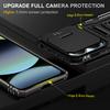 Husă Telefon cu Inel Metalic Magnetic Pentru Xiaomi Redmi Note 14 13 12 11 Pro Note 14S 14C 13C Protecție Cameră Glisantă