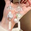 Chinese-style Beaded Pendant Transparent Backpack Hanging Decoration Bag Pendant  Bag Decoration