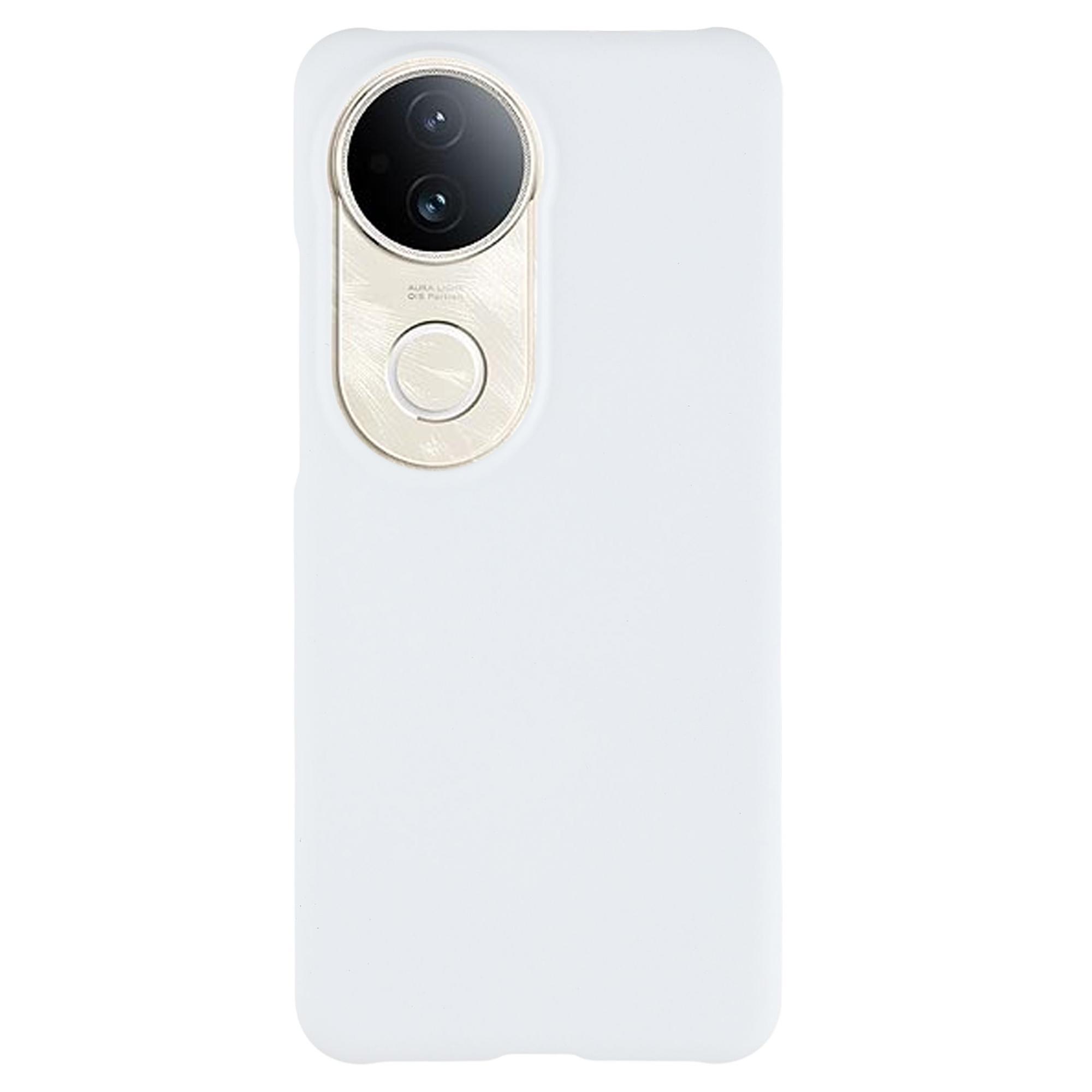 

For vivo S20 5G Case Hard PC Frosted Minimalist Phone Cover White