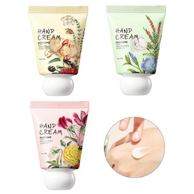 Winter Handpflegeset: 5er Pack Duftende Reise-Handcremes für Trockene, Rissige Haut - Feuchtigkeitsspendende Nährende Lotion