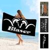 Blaser Logo Mikrofaser Decke Schnelltrocknende Strandtücher Übergröße Druck Super Saugfähige Pooltuch Decke