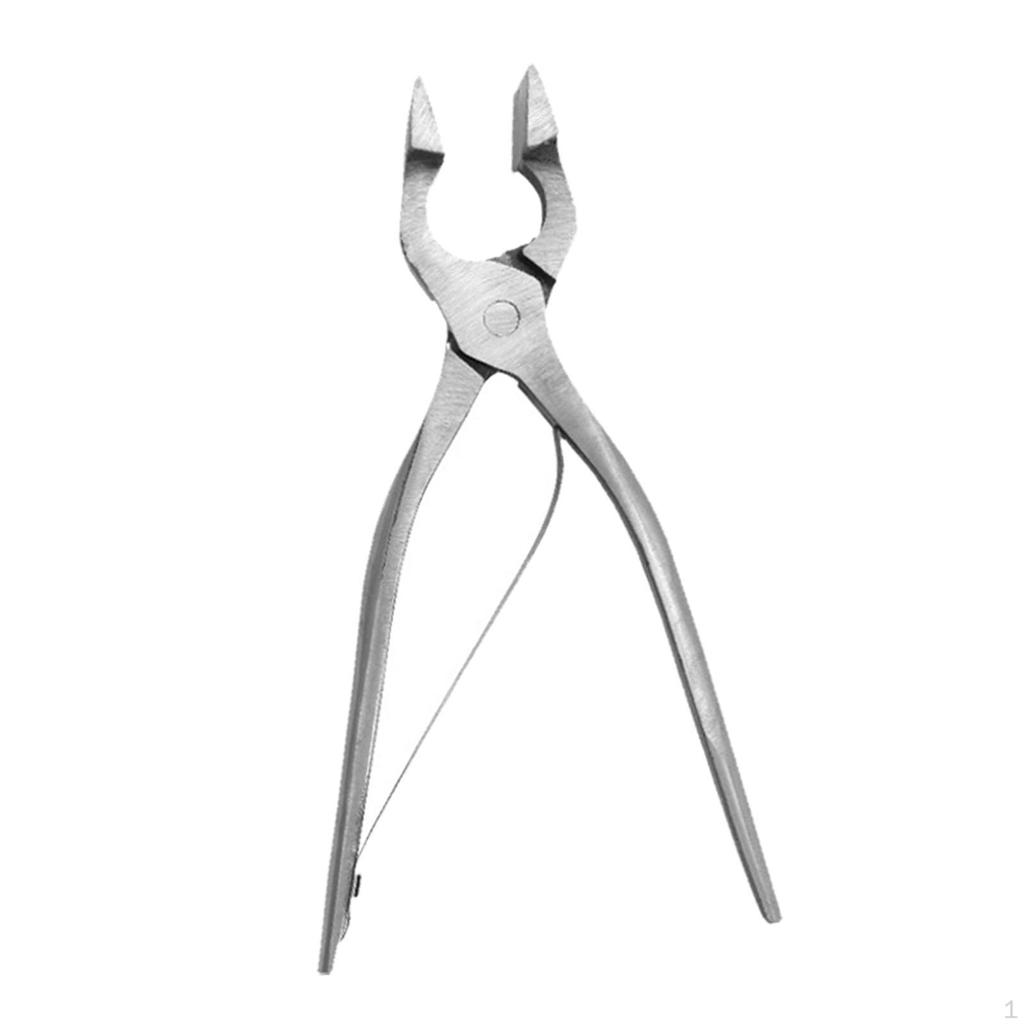 Leather Clamp Plier Flat Pliers DIY Hand Tools Bend Head Bag Making