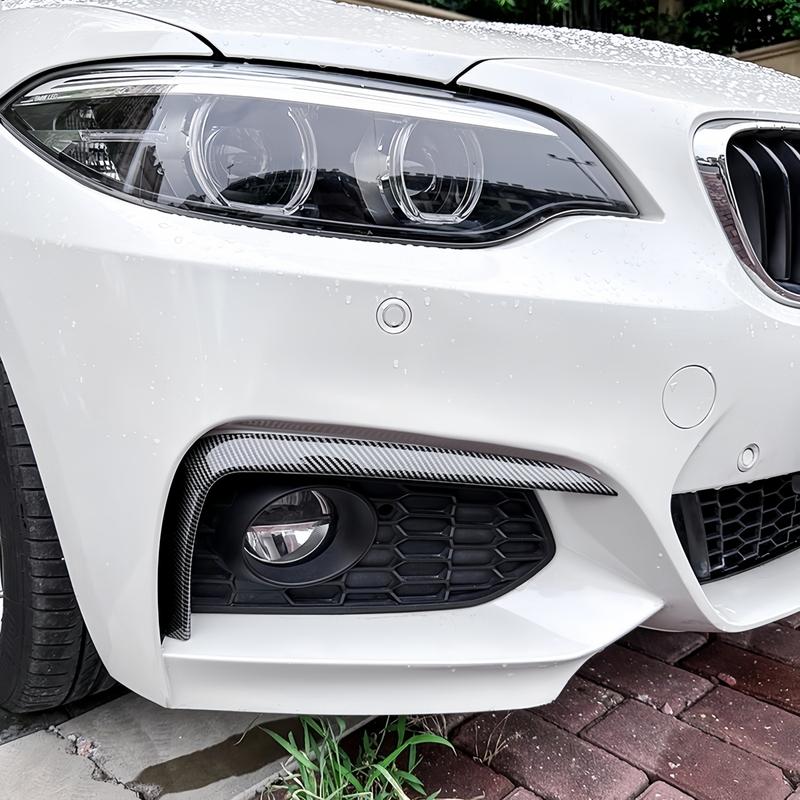Splitter Labbra Spoiler Laterali Paraurti Anteriore Look Carbonio Lucido Per BMW F22 F23 F87 M2 M Sport 2014-20222014-2022 Copri Paraurti Anteriore