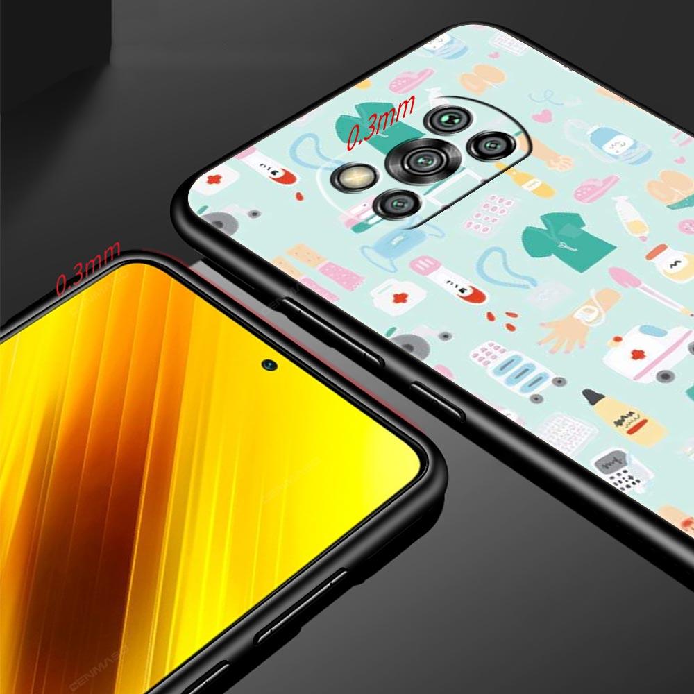 Greys Anatomy Phone Case for Xiaomi Poco F7 F6 F5 F4 F3 X6 X5 X4 X3 NFC F7 Ultra M4 C51 C55 GT 5G Soft TPU Cover Fundas Capa Bag