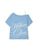NYXX Tnsw Knot Off Shoulder Blue