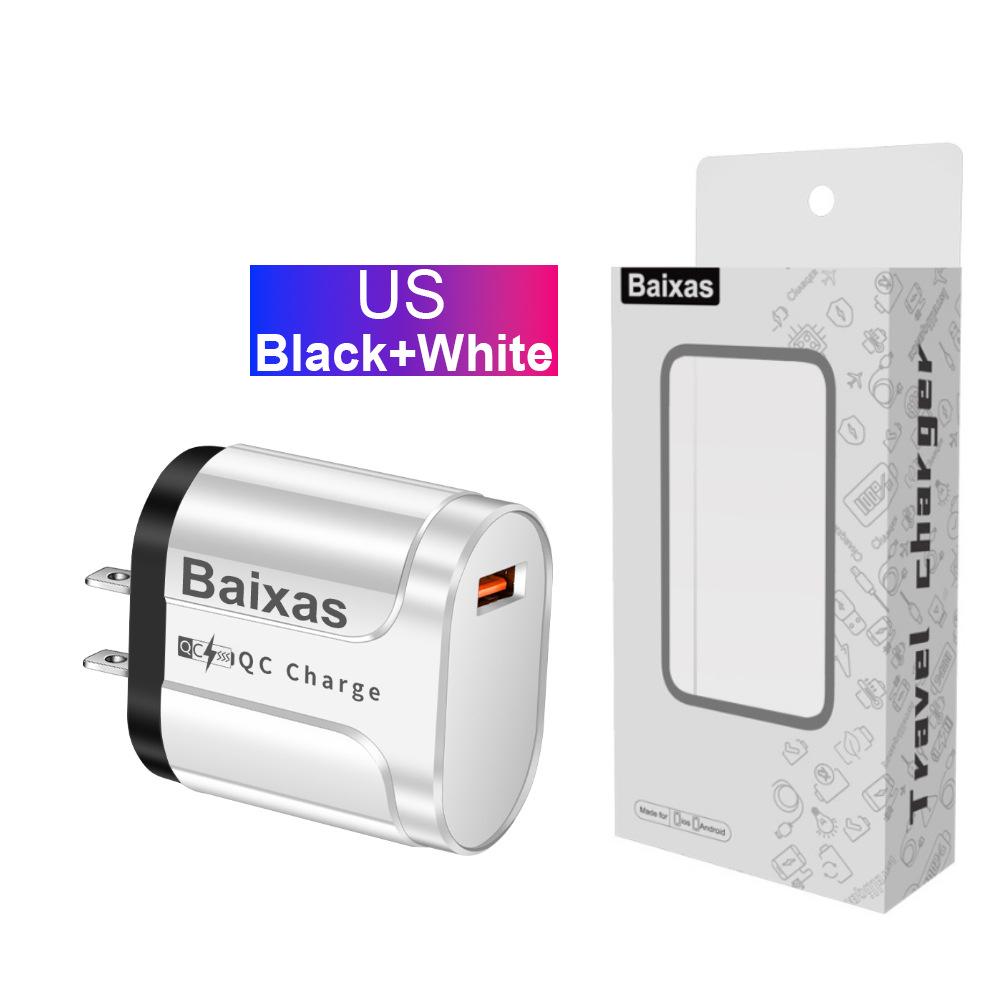 European Standard 4-Port 5V/2.4A USB Travel Charger
