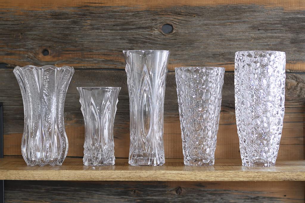 FOYER Unbreakable Vase, Polycarbonate, Stylish, 30cm Tall, 15cm Wide, Large, Product Number 2300074