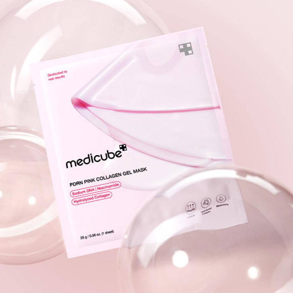 Medicube PDRN Pink Collagen Gel Mask 4 Sheets