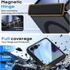 Galaxy Z Flip 8 Case With Magnetic Snap-on Design Frosted Matte Finish Full Coverage Protection Built-in Screen