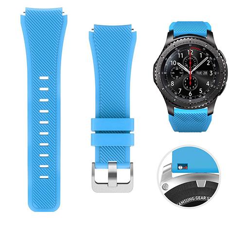 22mm 20mm Strap for Samsung Galaxy Watch 6 47MM Gear S3 Classic Frontier amazfit bip Bracelet Silicone Band for Huawei Watch gt