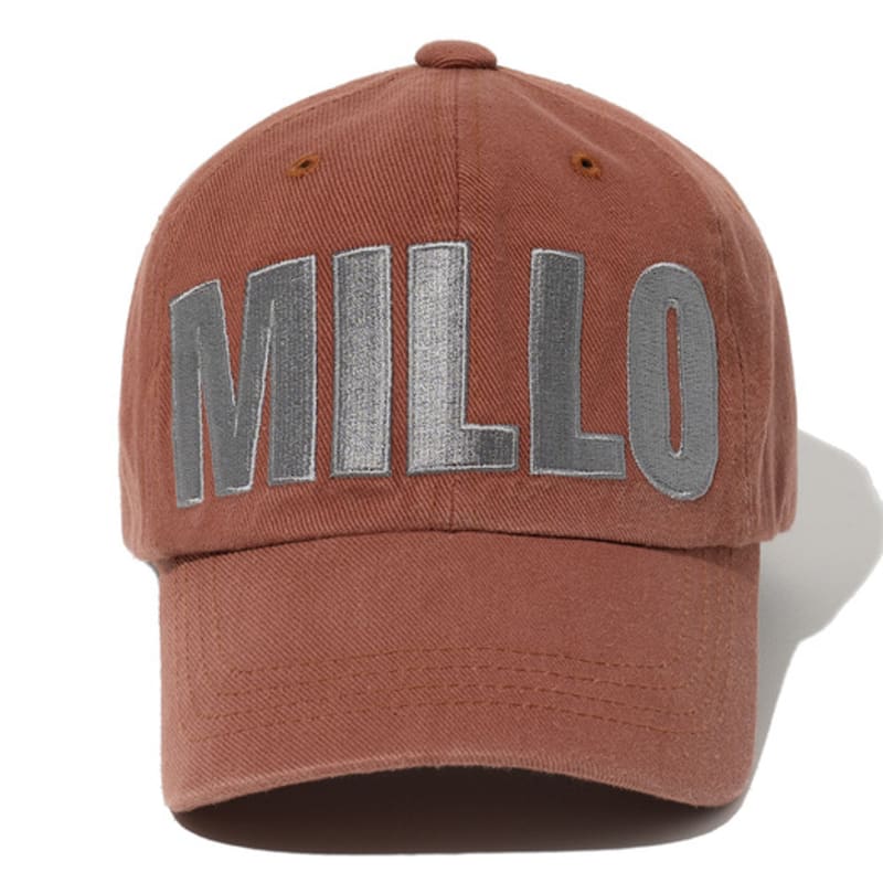 

Millo Archive Capital Letter Ball Cap [Orange Red] FREE