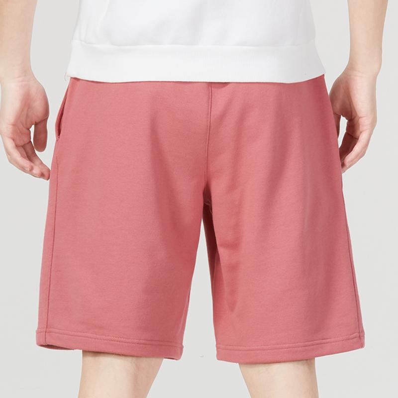 Puma Letter Print Lace-Up Straight Casual Shorts Men shorts Pink 623255-50