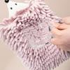 Hand Towel Breathable Multi-purpose Chenille Cartoon Animal Hand Rag Bathroom Supplies