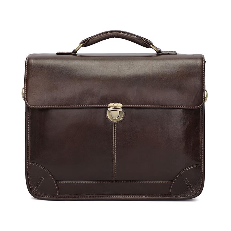 

Lishin Vintage 15.6-inch Laptop Briefcase for Men 1