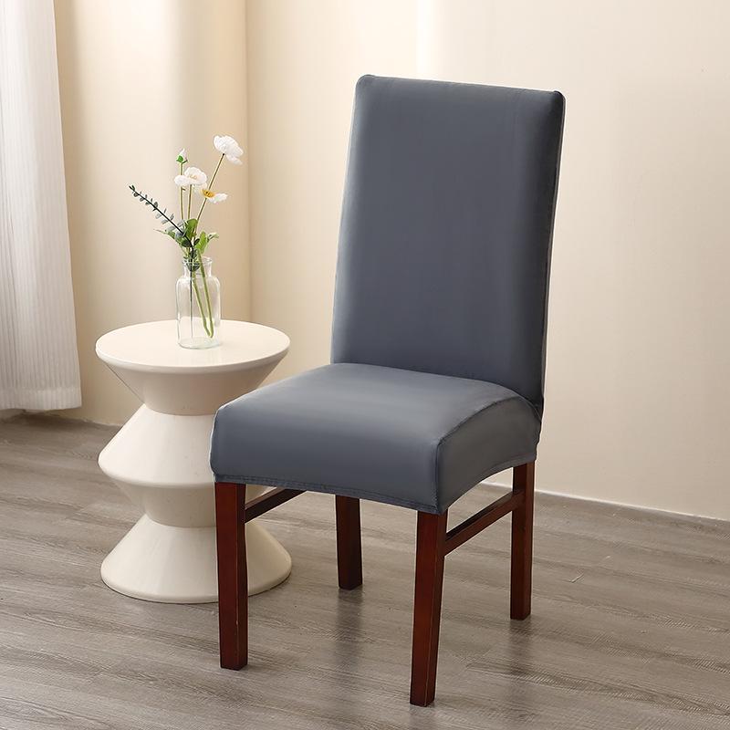 Multi-Season Waterproof Velvet Chair Cover for Home, Restaurant, or Hotel