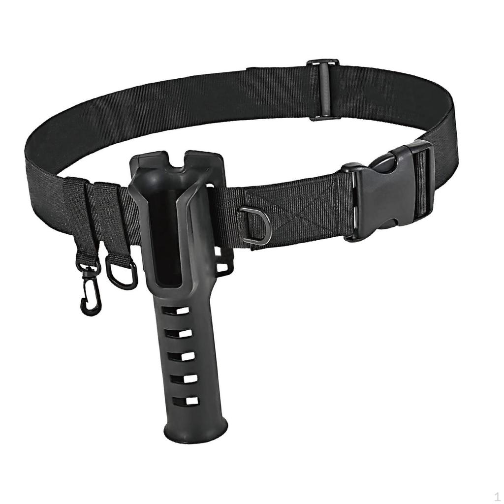 Fishing Rod Holder Pole Support Belt Adjustable Accessories Professional Wading