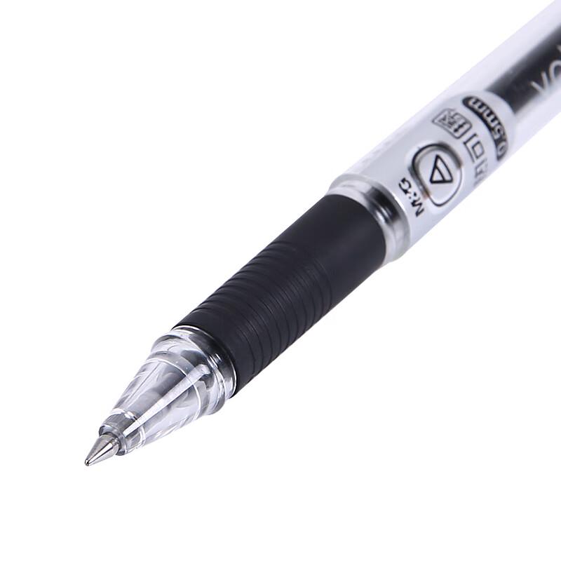 M&G Erasable Gel Pen, 0.5mm, Black, 12-Pack