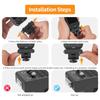 180°Rotatable Magnetic Quick Release Adapter for X4 Air/X5 Cameras with 180Degree Adjustment Durability Construction