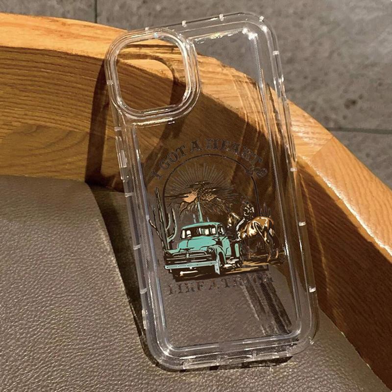 Retro Western Desert Phone Case For  Redmi Note 13 12 11 Pro Plus 12S 11S 10S 5G 12C 13C 4G Soft Airbag Shickproof Cover