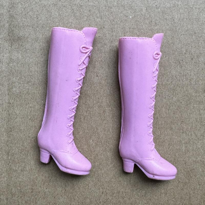 1/6 Puppenschuhe Stiefel Kinder DIY Spielpuppen Zubehör Schuhe Rosa Weiß Gelb Schwarz Grün Puppendekorationen Mädchen Sammlung Spielzeug