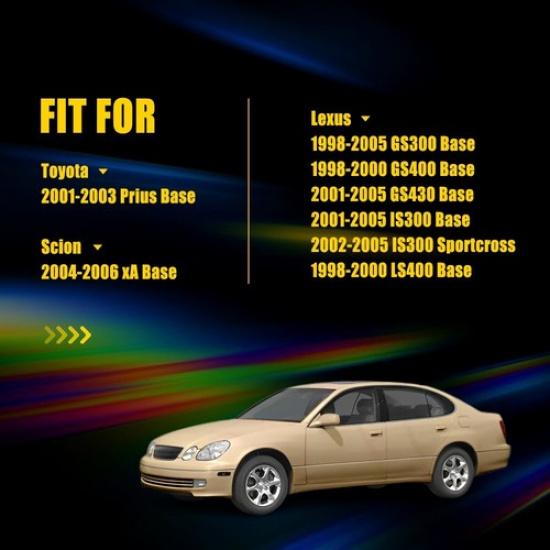 2Pcs Front Bumper Side Smoked Marker Signal Lights For Scion XA Base 2004-2006