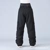 New Snowboard Pants Men Winter Ski Pants Women Windproof Waterproof Warm Overalls Couple Snow Trousers Elastic Waist