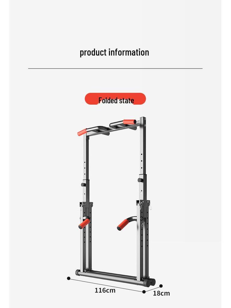 Home Indoor Fitness Pull-Up Bar: Single/Double Bar Frame & Floor Hanging Bar for Family Exercise