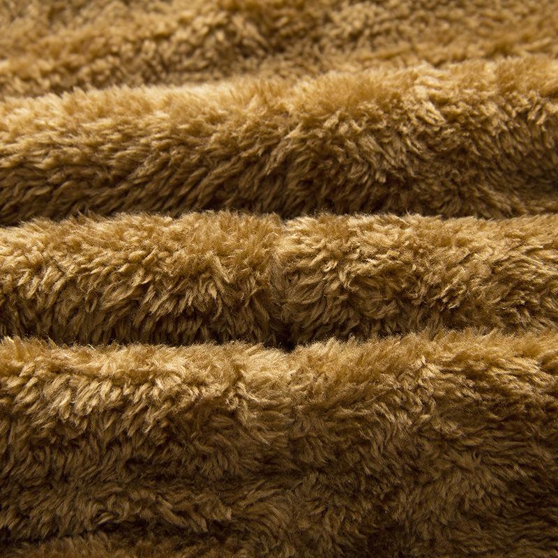 Мужская военная куртка большого размера с воротником-стойкой — фото 4