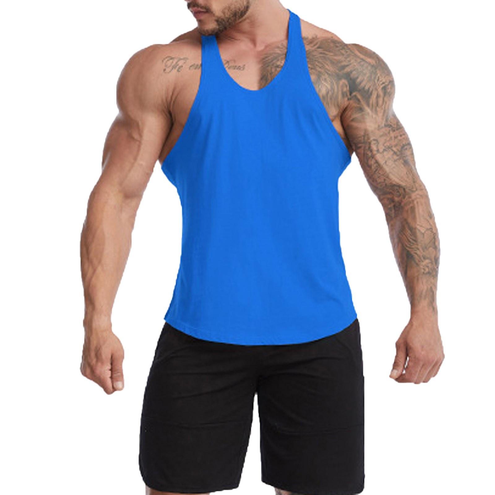 

Спортивный жилет, мужской облегающий костюм для фитнеса без рукавов, быстросохнущий жилет для баскетбола, бега, йоги XL